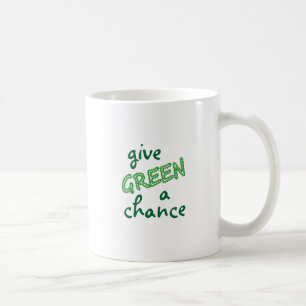 GREEN een kans geven Koffiemok