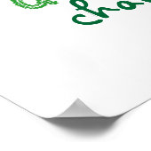 GREEN een kans geven Poster (Hoek)