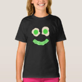 Green Eggs Ham Smile Face Brunch Breakfast T-shirt (Voorkant)