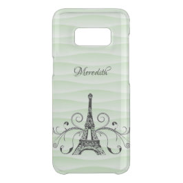 Green Eiffel Tower Flourish Samsung Galaxy Hoesje