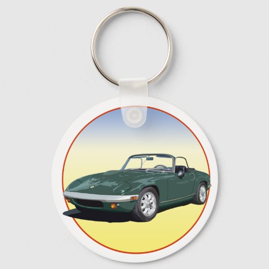 Green Elan S4 Sleutelhanger (Voorkant)