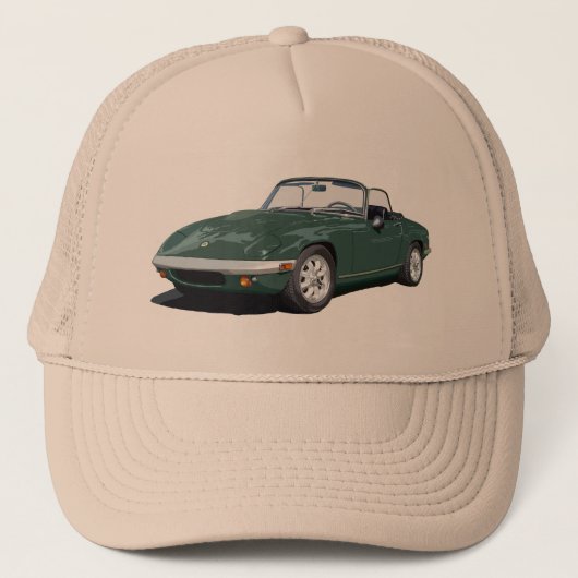 Green Elan S4 Trucker Pet (Voorkant)