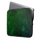 Green Electronics Bag Laptop Sleeve (Voorkant Links)