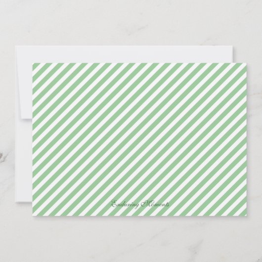 Green Elegant Easter Brunch Uitnodiging (Achterkant)