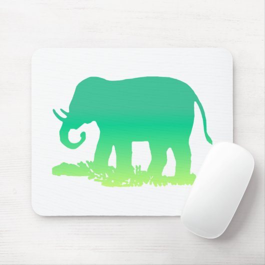 Green Elephant Muismat (Met muis)