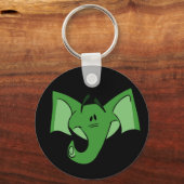 Green Elephant Sleutelhanger (Voorkant)
