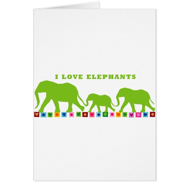 Green Elephants Walking (Voorkant)