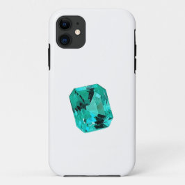 Green Emerald Gemstone Case-Mate iPhone Case