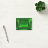 Green Emerald Gemstone Post-it® Notes (Kantoor)