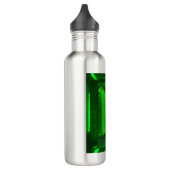 Green Emerald Gemstone Waterfles (Links)