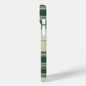 Green en Cream Plaid Telefoonhoes Case-Mate iPhone Case (Achterkant / Links)