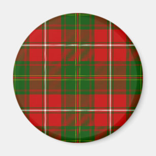 Green en Red Clan Hay Tartan Magneet