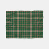 Green en Tan Plaid O'Neill Tartan Fleece Deken (Voorkant (Horizontaal))