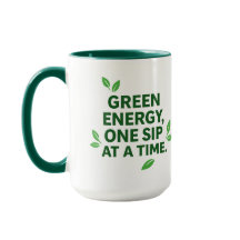Green Energy Plant Based Mug