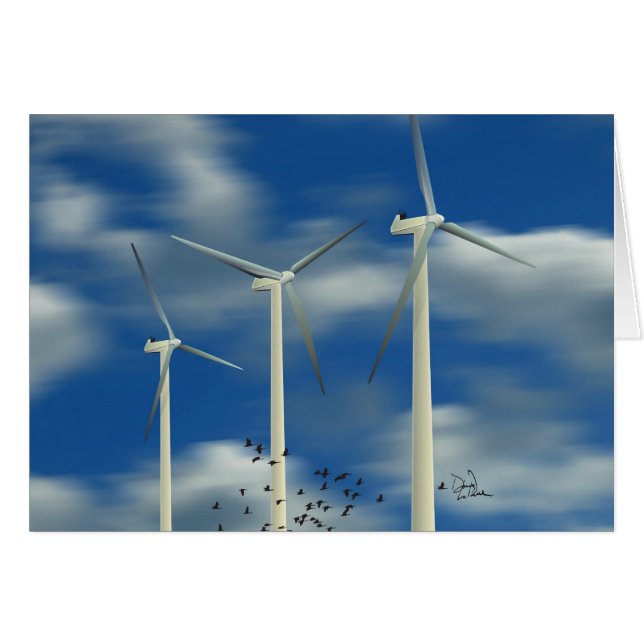 Green Energy Wind Turbine (Voorkant Horizontaal)