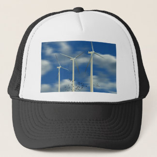 Green Energy Wind Turbine Trucker Pet