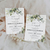 Green Engagement Party Uitnodiging