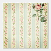 Green English Rose Elegance Behang (Voorkant)