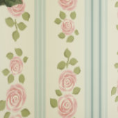 Green English Rose Elegance Behang (Zoom)