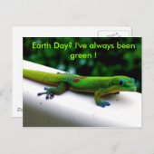 Green Environment Conservation Humor Briefkaart (Voorkant / Achterkant)