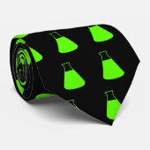Green Erlenmeyer Stropdas (Opgerold)