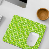 Green Ethnic Pattern Mouse Pad Muismat