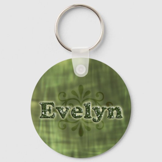 Green Evelyn Sleutelhanger (Voorkant)