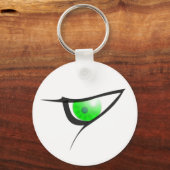 Green Evil Eye Sleutelhanger (Voorkant)
