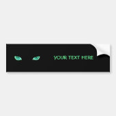 Green Eye Bumpersticker (Voorkant)