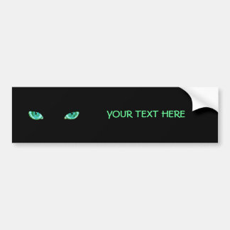 Green Eye Bumpersticker
