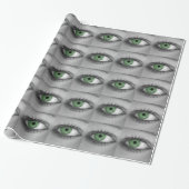Green Eye Cadeaupapier (Uitgerold)