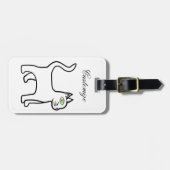 Green-eye Cat Thunder_Cove Bagagelabel (Voorkant horizontaal)