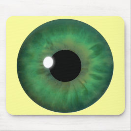 Green Eye Iris Custom Cool Mousepad Mousemats Muismat