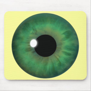 Green Eye Iris Custom Cool Mousepad Mousemats Muismat