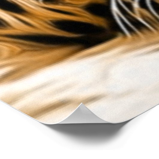 Green Eye Leopard Poster (Hoek)