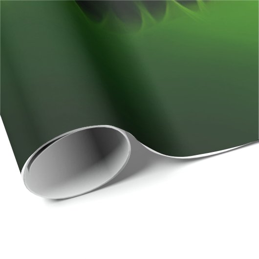 Green Eye Lime Green Lizard Cadeaupapier (Rol Hoek)