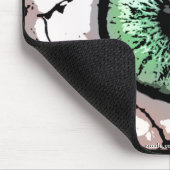 Green Eye mousepad Muismat (Hoek)