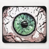 Green Eye mousepad Muismat (Voorkant)
