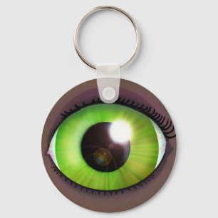 Green Eye Sleutelhanger