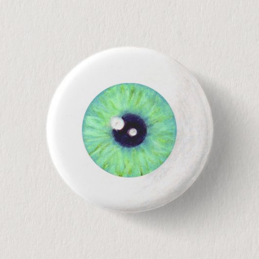 Green Eyeball Button (Voorkant)