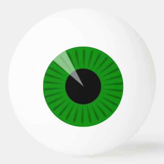 Green Eyeball  Pingpongbal (Achterkant)