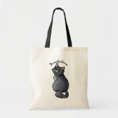 Green Eyed Cat Bag Tote Bag (Voorkant)