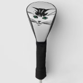 Green Eyed Cat Golfheadcover (Voorkant)