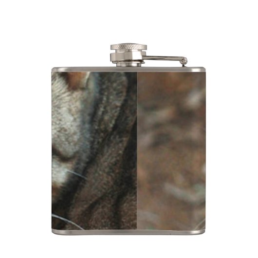 Green Eyed Cat Heupfles (Achterkant)