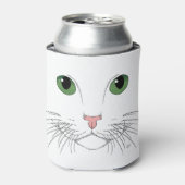 Green Eyed Cat Koelbox Blikjeskoeler (Blikje Voorkant)
