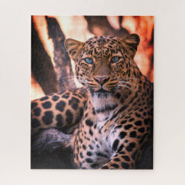 Green-Eyed Cheetah Big Cat Wildlife Legpuzzel