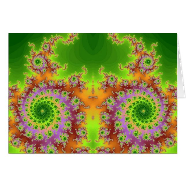 Green Eyed Fractal (Voorkant Horizontaal)