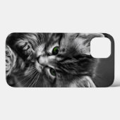 Green Eyed Kitten Case-Mate iPhone Case (Achterkant (horizontaal))