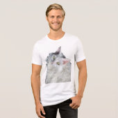 Green Eyed Lady Tri-Blend Shirt (Voorkant volledig)