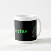 Green Eyed Monster Coffee Mok (Voorkant rechts)